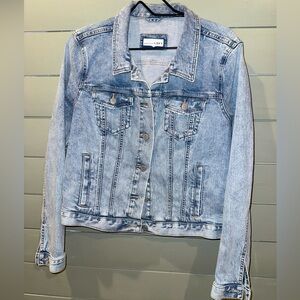 LOFT - Light Blue Jean Jacket - Size XL